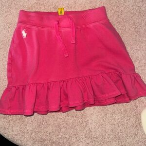 Polo by Ralph Lauren Vibrant Pink skirt with shorts underneath